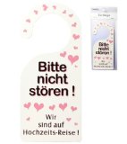 Türhänger Schild Hotel Hotelzimmer Hochzeit Wedding Hochzeitsreise Honeymoon Türhänger Schild Hotel Hotelzimmer Hochzeit Wedding Hochzeitsreise Honeymoon